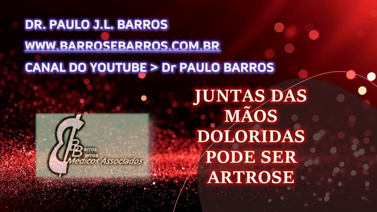 DORES NAS MÃOS PODE SER ARTROSE